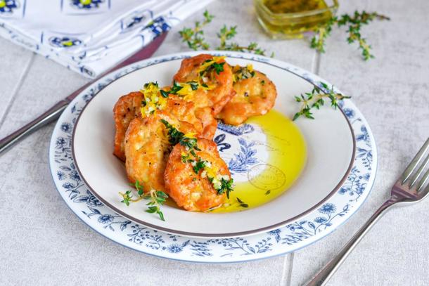 Куриные медальоны (стрипсы)