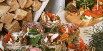 Фуршетный сет с шашлычками на 30 персон